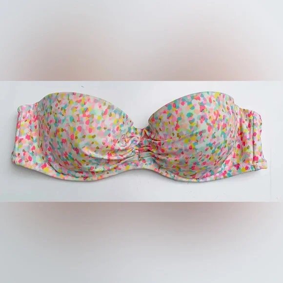 Victoria’s Secret Colorful Geometric confetti Print Bikini Two piece swimsuit - Picture 2 of 8